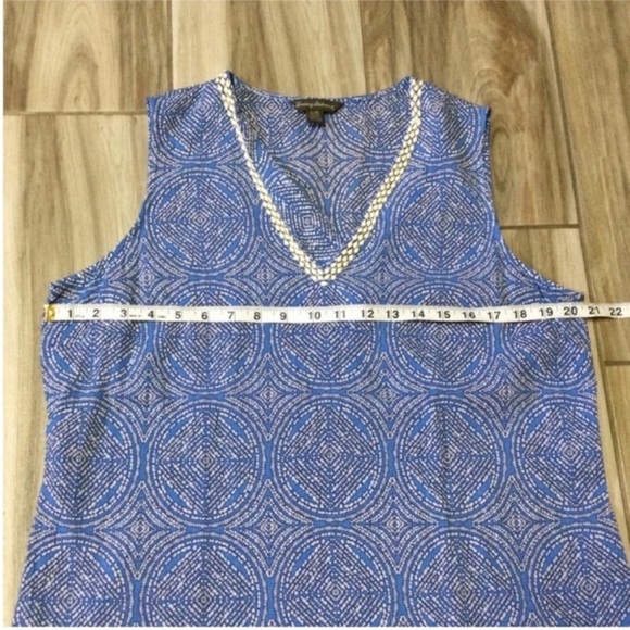 Tommy Bahama Sleeveless Top Large - Picture 6 of 7